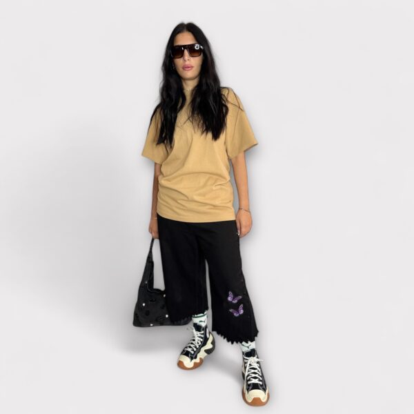 W T-SHIRT CLASSIC CAMEL - Image 4