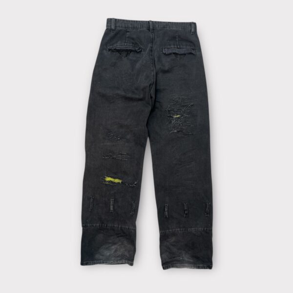 ULTRA-RIPPED BLACK DENIM - Image 2