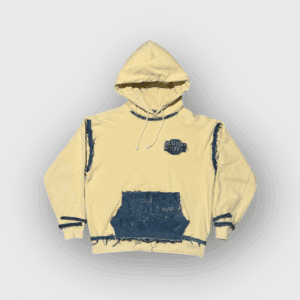 JEANS PATCHEWORK HOODIE