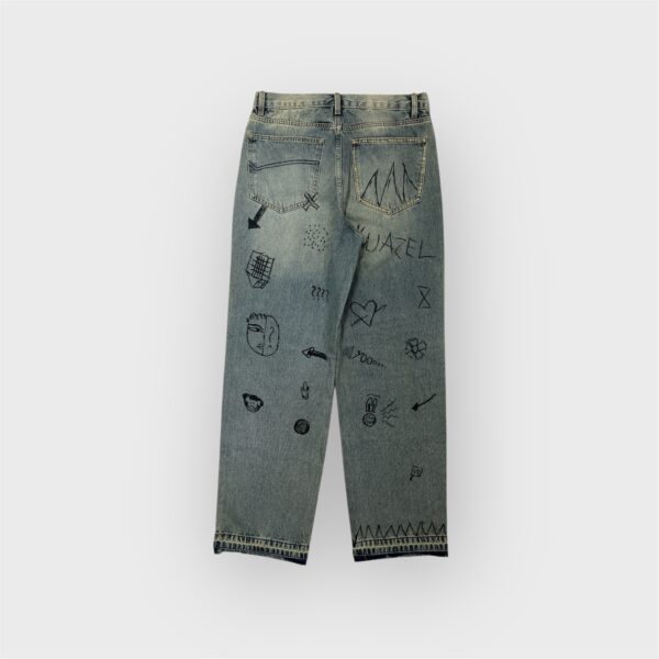 VINTAGE DOODLE JEANS - Image 2