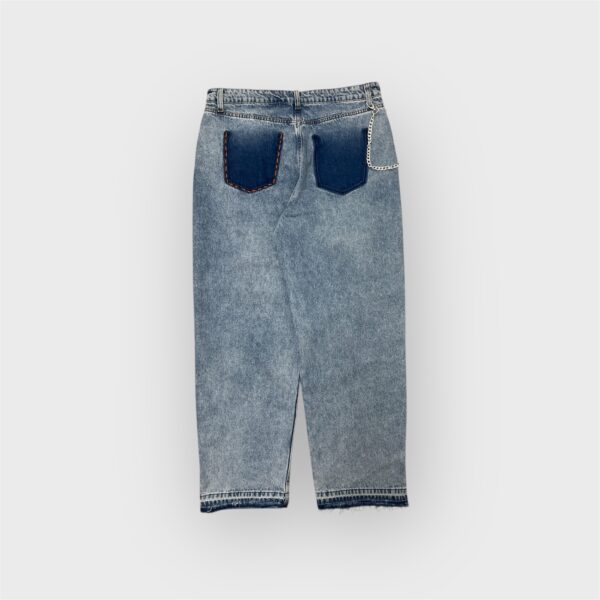 VINTAGE FLOWER WASHED JEANS - Image 2